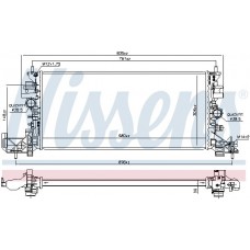 Ψυγείο Νερού OPEL ASTRA 2015 - ( K ) 600406300