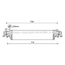 Ψυγείο Intercooler OPEL ADAM 2013 - 606006200
