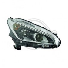 Φανάρι Εμπρός Ηλεκτρικό Led Φως Ημέρας PEUGEOT 208 2015 - ( F/L ) VALEO Δεξιά 629105141
