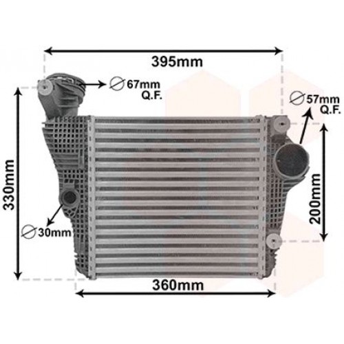 Ψυγείο Intercooler PORSCHE MACAN 2014 - 652006220