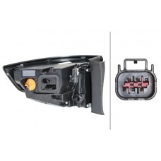 Φανάρι Πίσω Εξωτερικό LANDROVER DISCOVERY SPORT 2014 - 2017 HELLA Αριστερά 690805822