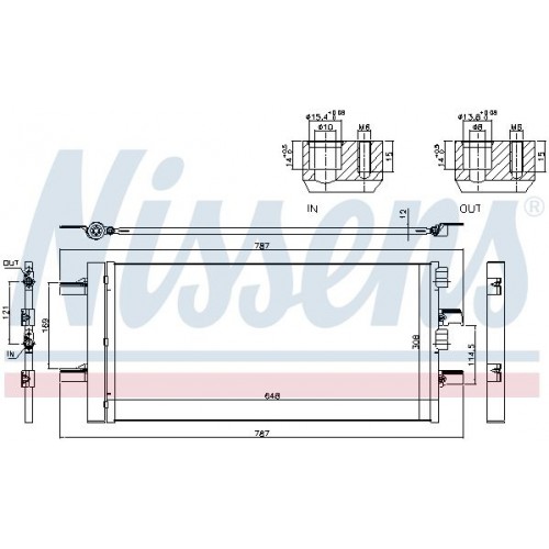 Ψυγείο A/C (Εξωτερικό) MINI COOPER 2014 - 2018 691106400