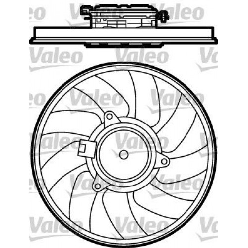 Βεντιλατέρ A/C OPEL VECTRA 2002 - 2005 ( C ) VALEO 696030