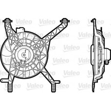 Βεντιλατέρ A/C FORD FIESTA 2008 - 2013 ( Mk6 )( JA8 ) VALEO 696345