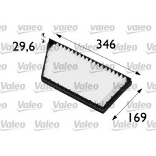 Φίλτρο αέρα εσωτερικού χώρου PEUGEOT 206 2000 - 2008 ( CC ) VALEO 698488