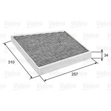 Φίλτρο αέρα εσωτερικού χώρου MERCEDES E CLASS 2002 - 2006 ( W211 ) VALEO 698741