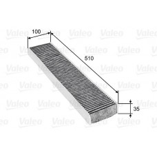 Φίλτρο αέρα εσωτερικού χώρου MERCEDES E CLASS 2002 - 2006 ( W211 ) VALEO 698745