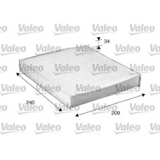 Φίλτρο αέρα εσωτερικού χώρου FORD MONDEO 2007 - 2011 ( Mk4a ) VALEO 698882