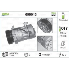 Συμπιεστής A/C (Κομπρέσορας) VW GOLF 1992 - 1998 ( Mk3 ) VALEO 699013