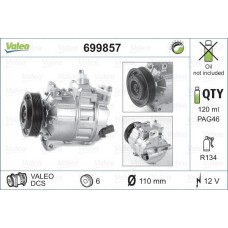 Συμπιεστής A/C (Κομπρέσορας) VW GOLF 2004 - 2008 ( Mk5 ) VALEO 699857