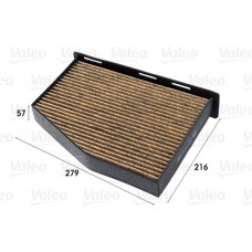 Φίλτρο αέρα εσωτερικού χώρου VW GOLF 2004 - 2008 ( Mk5 ) VALEO 701001
