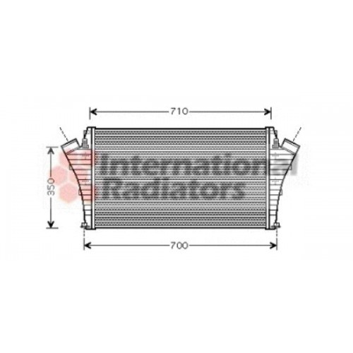 Ψυγείο Intercooler SAAB 9-3 2002 - 2006 ( YS3F ) 701106200