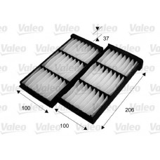Φίλτρο αέρα εσωτερικού χώρου MITSUBISHI PAJERO PININ 1999 - 2005 ( H6W ) ( H7W ) VALEO 715545