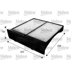 Φίλτρο αέρα εσωτερικού χώρου SUBARU FORESTER 2002 - 2006 ( SG ) VALEO 715625