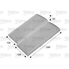 Φίλτρο αέρα εσωτερικού χώρου RENAULT KANGOO 2009 - 2013 ( KW ) VALEO 715649