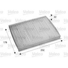 Φίλτρο αέρα εσωτερικού χώρου FIAT BRAVO 2007 - 2011 VALEO 715686