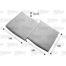 Φίλτρο αέρα εσωτερικού χώρου BMW X3 2011 - 2014 ( F25 ) VALEO 715714