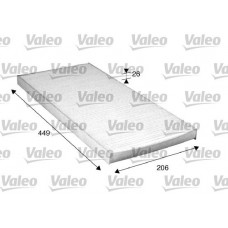 Φίλτρο αέρα εσωτερικού χώρου BMW 3 Series 2003 - 2005 ( E46 F/L ) VALEO 716028