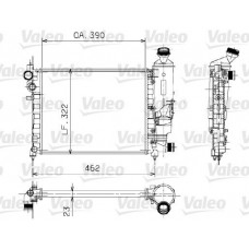 Ψυγείο Νερού PEUGEOT 106 1992 - 1995 VALEO 730372