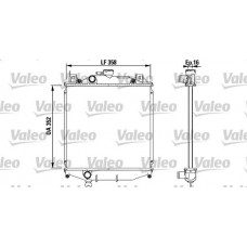 Ψυγείο Νερού SUZUKI SWIFT 1989 - 1992 ( SF ) VALEO 731828