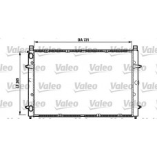 Ψυγείο Νερού VW SHARAN 2000 - 2010 ( 7M ) VALEO 732397