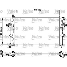 Ψυγείο Νερού OPEL ASTRA 1998 - 2004 ( G ) VALEO 732551