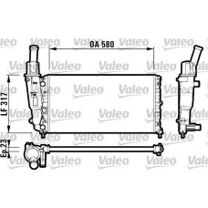 Ψυγείο Νερού FIAT PUNTO 1994 - 1999 ( 176 ) VALEO 732705