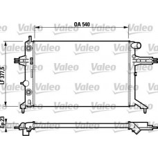Ψυγείο Νερού OPEL ASTRA 1998 - 2004 ( G ) VALEO 732724