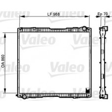 Ψυγείο Νερού BMW 3 Series 1990 - 1995 ( E36 ) VALEO 733540
