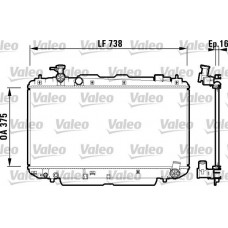 Ψυγείο Νερού TOYOTA RAV-4 2000 - 2003 ( XA20 ) VALEO 734182