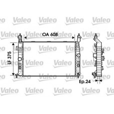 Ψυγείο Νερού OPEL MERIVA 2003 - 2006 VALEO 734384