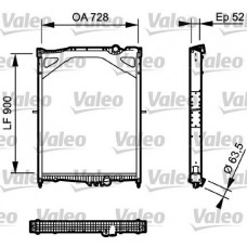Ψυγείο Νερού VALEO 735018