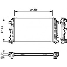 Ψυγείο Νερού VALEO 735088