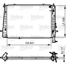 Ψυγείο Νερού KIA SPORTAGE 2004 - 2008 ( JE ) VALEO 735563