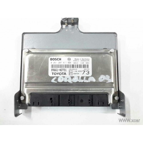 Εγκέφαλος Κινητήρα Κλειδωμένο TOYOTA COROLLA 2002 - 2004 ( E120 ) BOSCH 0261207411