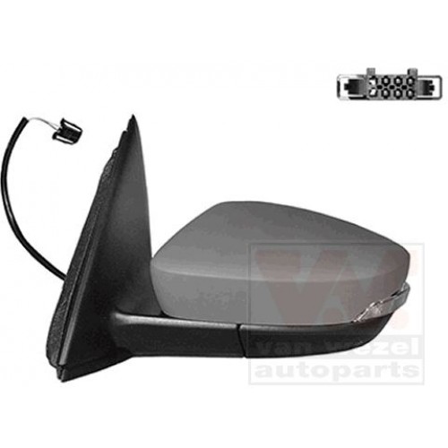 Καθρέπτης Ηλεκτρικός Θερμαινόμενος Βαφόμενος Με Φλας SKODA FABIA 2018 - Αριστερά 746207502