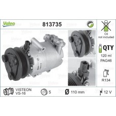 Συμπιεστής A/C (Κομπρέσορας) FORD FOCUS 2004 - 2008 (MK2A) VALEO 813735