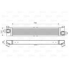 Ψυγείο Intercooler CITROEN JUMPER 2006 - 2014 VALEO 818569