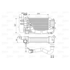 Ψυγείο Intercooler VALEO 818655