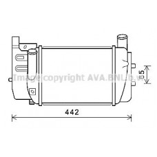 Ψυγείο Intercooler TOYOTA VERSO S 2011 - 2014 828106200