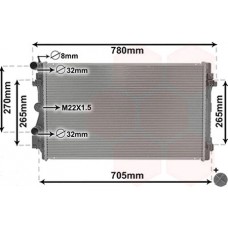 Ψυγείο Νερού VW POLO CROSS 2010 - 2014 876106330