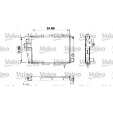 Ψυγείο Νερού RENAULT 5 - 9 - 11 1972 - 1985 VALEO 883282