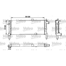 Ψυγείο Νερού OPEL CORSA 1985 - 1990 ( A ) VALEO 883920