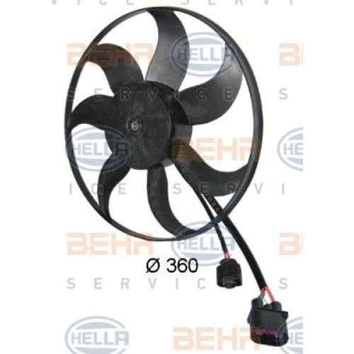 Βεντιλατέρ A/C VW GOLF 2004 - 2008 ( Mk5 ) HELLA 8EW 351 039-171