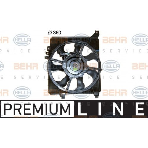 Βεντιλατέρ A/C HYUNDAI GETZ 2002 - 2005 ( TB ) HELLA 8EW 351 041-401