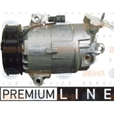 Συμπιεστής A/C (Κομπρέσορας) NISSAN QASHQAI 2007 - 2010 ( J10 )( JJ10 ) HELLA 8FK 351 340-221