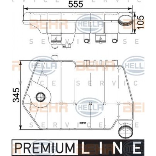 Δοχείο Διαστολής Νερού HELLA 8