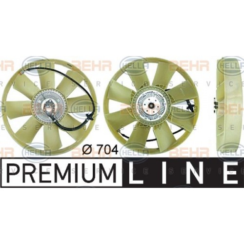 Βεντιλατέρ A/C HELLA 8