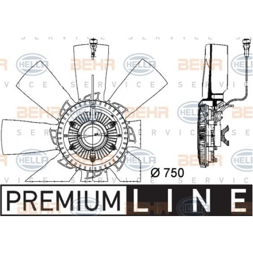 Βεντιλατέρ A/C NISSAN SUNNY 1991 - 1995 ( N14 ) HELLA 8 Βεντιλατέρ A/C NISSAN SUNNY 1991 - 1995 ( N14 ) HELLA 8