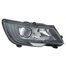 Φανάρι Εμπρός Bi xenon Εξυπνο Led Φως Ημέρας SKODA SUPERB 2013 - 2015 HELLA Δεξιά 745105161